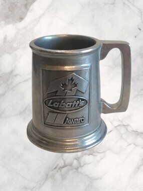 Vintae "Labatt's Award" Wilton Armetale RWP Pewter Tankard Mug-4.75"